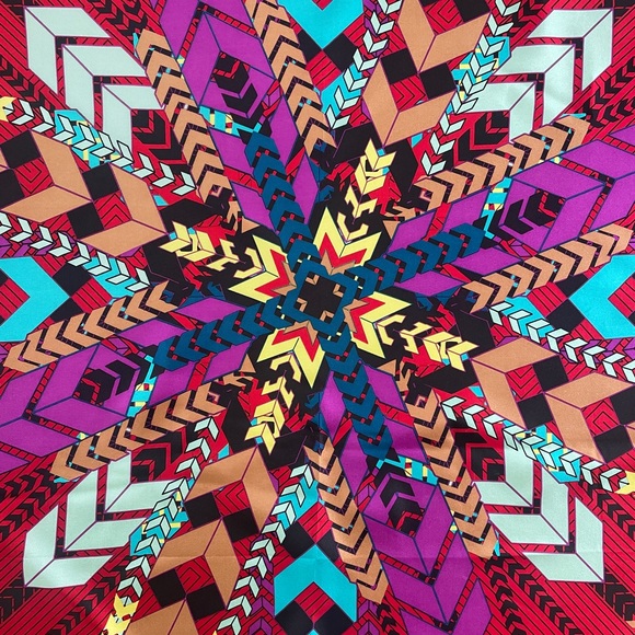 Saks Fifth Avenue Black Label Silk Scarf - Picture 2 of 8